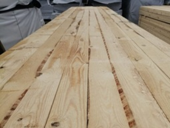 25 mm x 150 mm x 6000 mm KD R/S  Spruce-Pine (S-P) Lumber