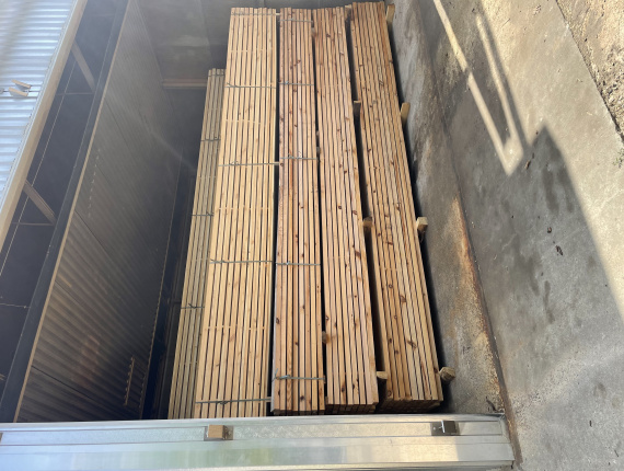 25 mm x 100 mm x 6000 mm KD R/S Heat Treated Spruce-Pine (S-P) Lumber