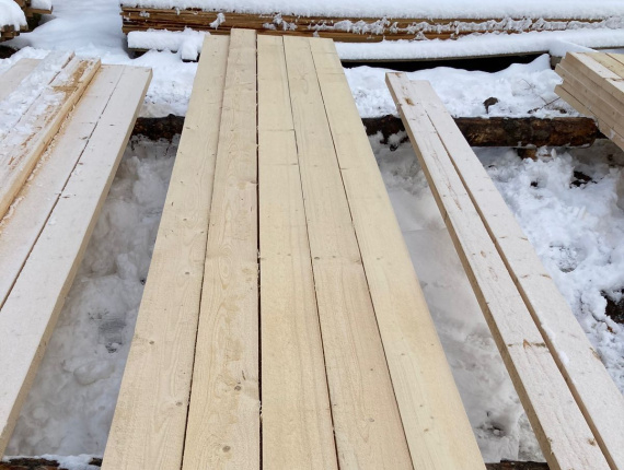 50 mm x 125 mm x 4000 mm GR R/S  Spruce-Pine (S-P) Lumber