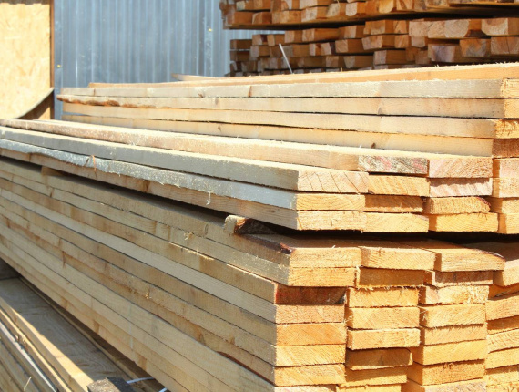 25 mm x 100 mm x 6000 mm KD R/S  Spruce-Pine (S-P) Lumber