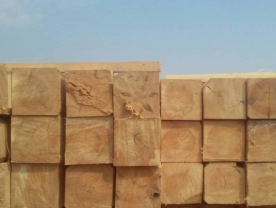 50 mm x 50 mm x 3000 mm KD Heat Treated European spruce Beam