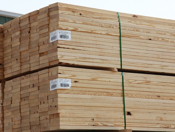 100 mm x 300 mm x 6000 mm KD Heat Treated Aleppo pine Lumber