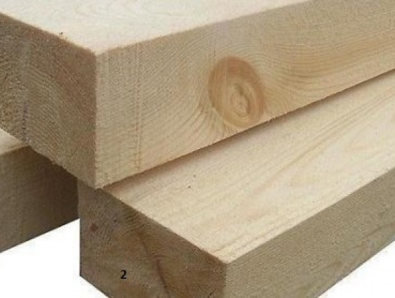 100 mm x 100 mm x 3000 mm KD  Silver Birch Beam