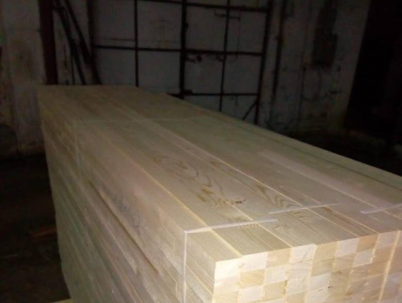 35 mm x 42 mm x 2200 mm KD S4S Heat Treated European spruce Lumber