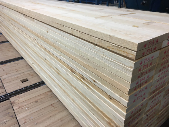 16 mm x 75 mm x 6000 mm KD S4S Heat Treated Spruce-Pine (S-P) Lumber