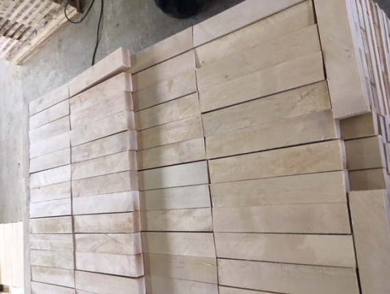 25 mm x 50 mm x KD Bouleau Lamelle