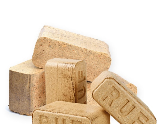 RUF Wood Briquettes 90 mm x 62 mm x 160 mm