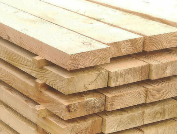 50 mm x 150 mm x 6000 mm  建築材 歐洲赤松 S4S GR