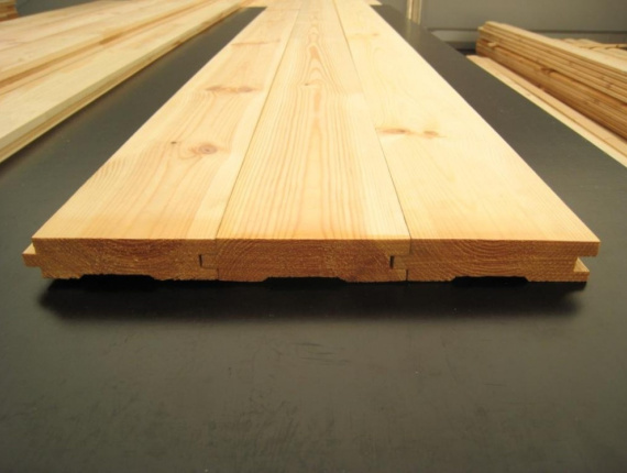 Spruce-Pine (S-P) Solid Wood Decking KD 27 mm x 141 mm x 3000 mm