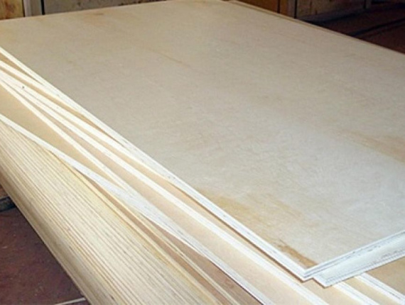 Sanded European Larch Interior Plywood 2500 mm x 1250 mm x 3 mm