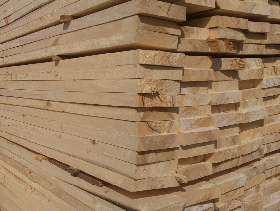 25 mm x 200 mm x 6000 mm 建築材 垂枝桦 R/S KD