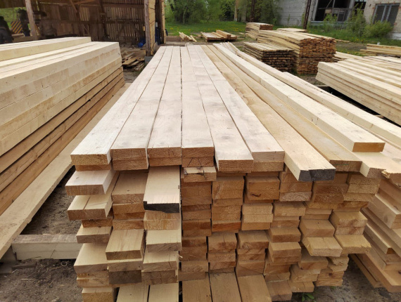 50 mm x 150 mm x 6000 mm GR R/S  European spruce Lumber