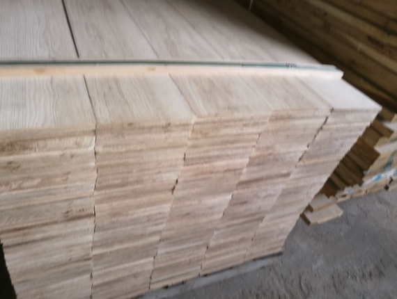 4 mm x 187 mm x KD Roble Lamela