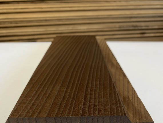 KD Ash Tongue and Groove Siding Board 20 mm x 120 mm x 3000 mm