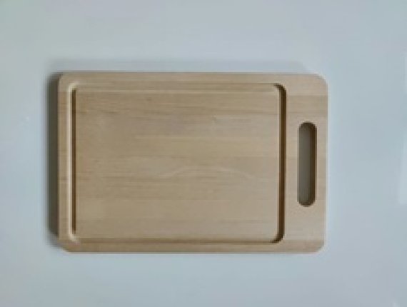 Silver Birch Rectangular Wood Cutting Board 290 mm x 190 mm x 15 mm