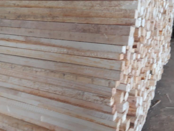 50 mm x 50 mm x 800 mm KD S4S Heat Treated Balsa tree Lumber