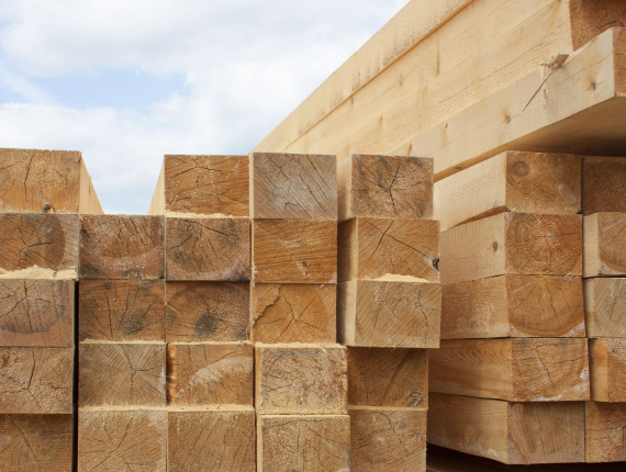 28 mm x 153 mm x 3800 mm 建築材 歐洲雲杉 R/S KD