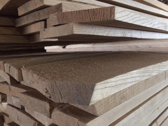 30 mm x 170 mm x 3100 mm KD S2S  Brown Ash Lumber