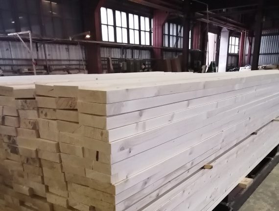 47 mm x 250 mm x 6000 mm KD R/S  European spruce Lumber