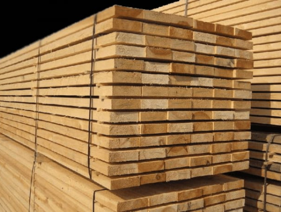 50 mm x 200 mm x 6000 mm AD S4S  Spruce-Pine-Fir (SPF) Lumber